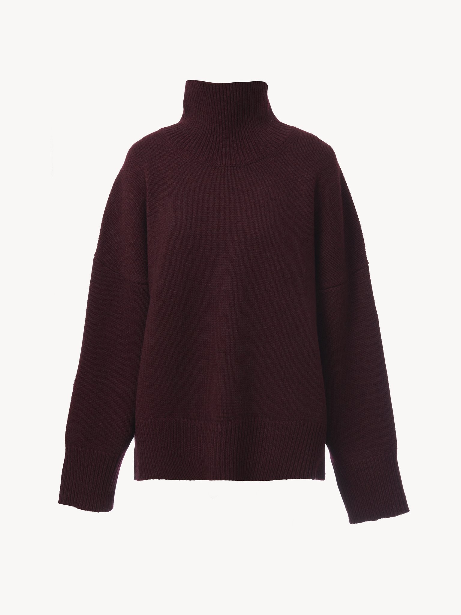 GENEROUS HIGH-NECK SWEATER - 3