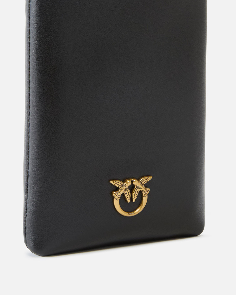 LEATHER SMARTPHONE CASE WITH SHOULDER STRAP 3