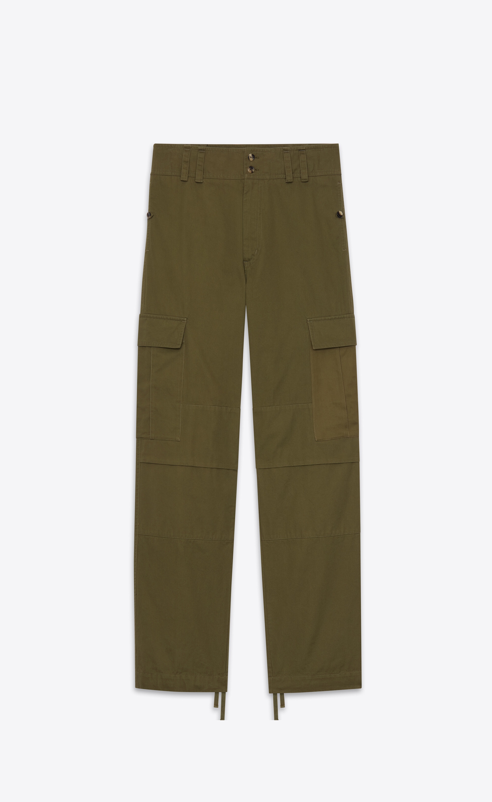 cassandre cargo pants in cotton twill - 1