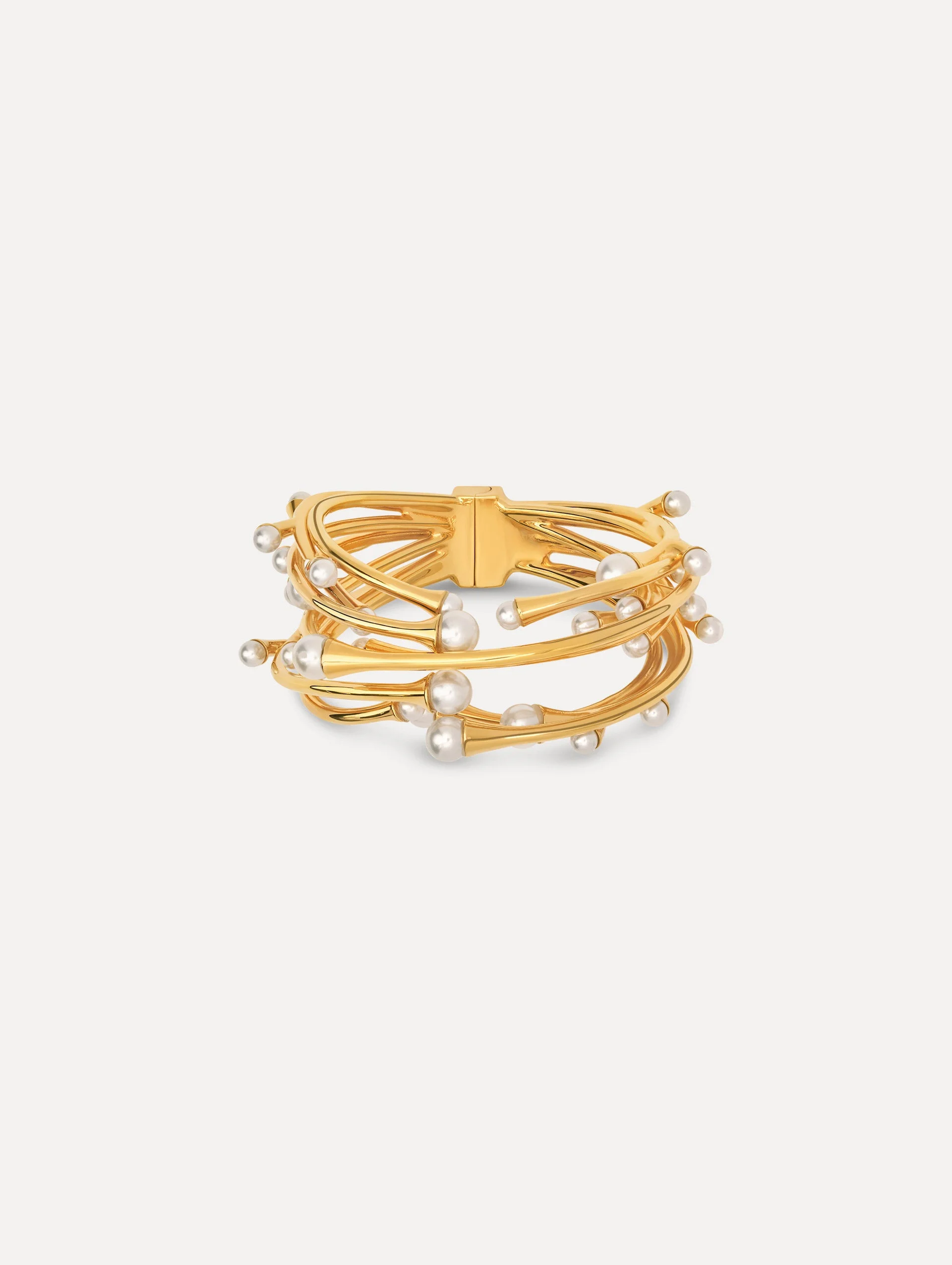 PEARL NEST CUFF BRACELET - 1