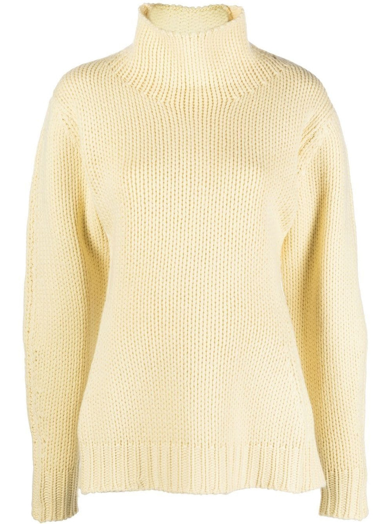 open back high-neck jumper 1