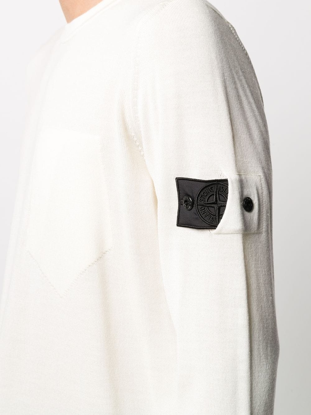 logo patch sweatshirt - 5