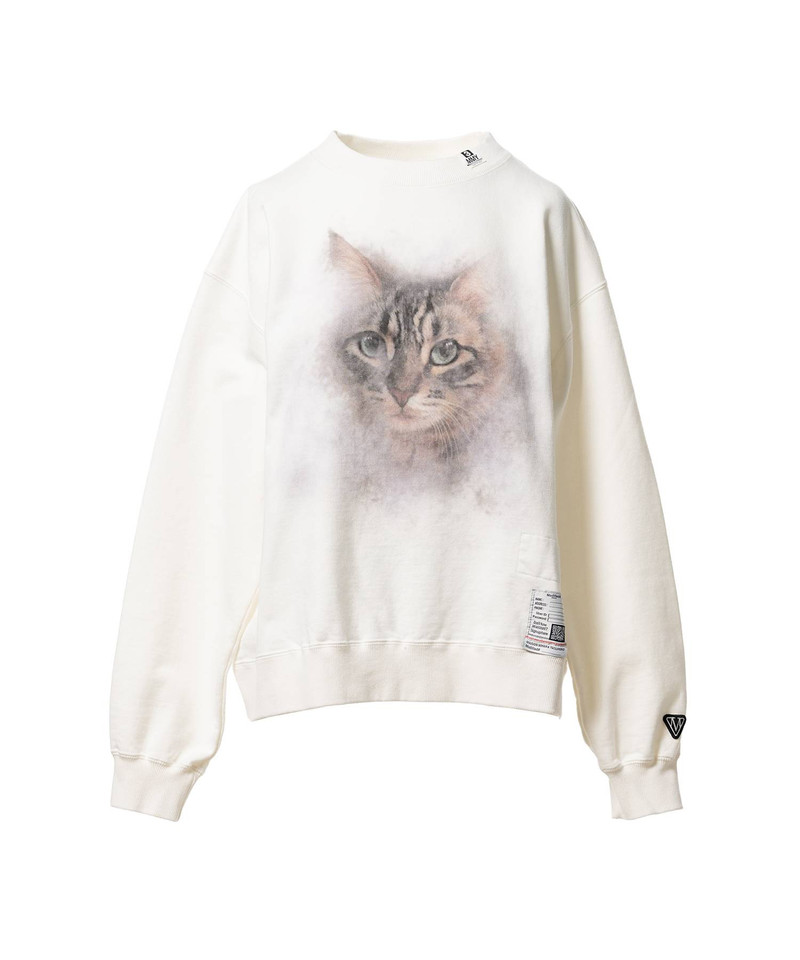 Cat Printed Sweatshirt 23