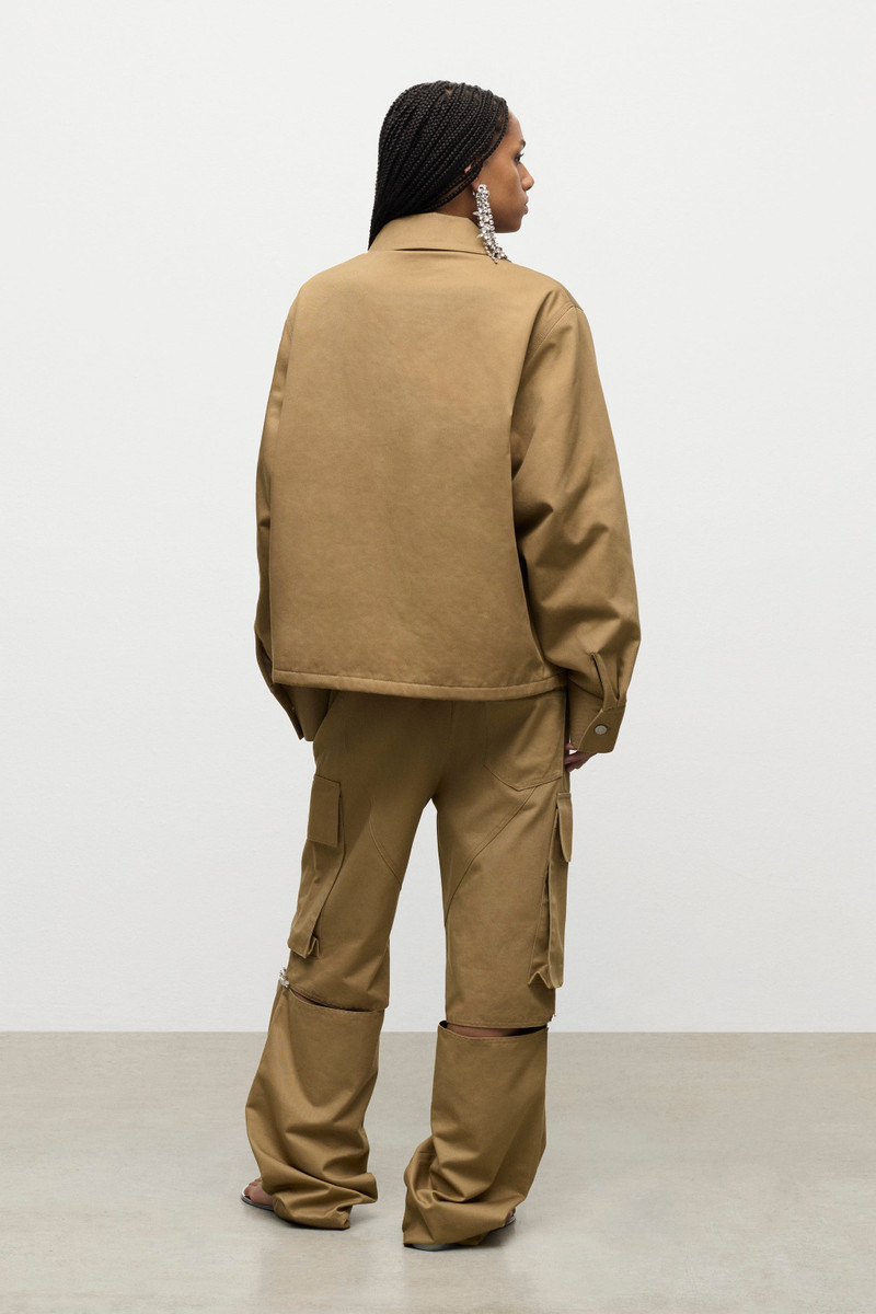 CRYSTAL SLIT CARGO PANT 4