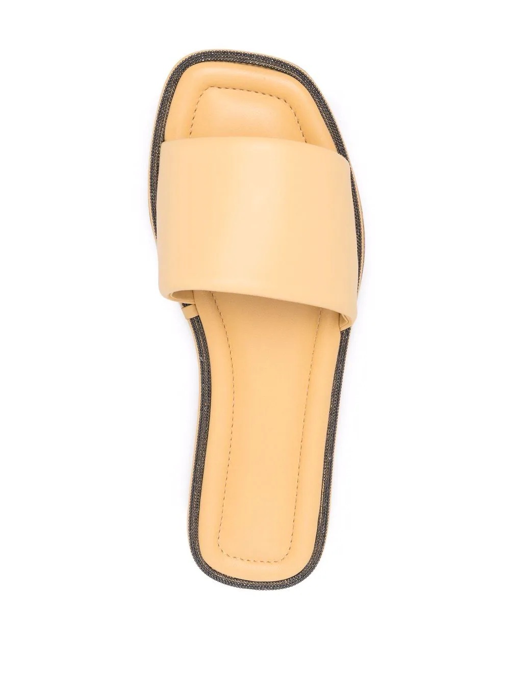 bead-embellished slip-on sandals - 4