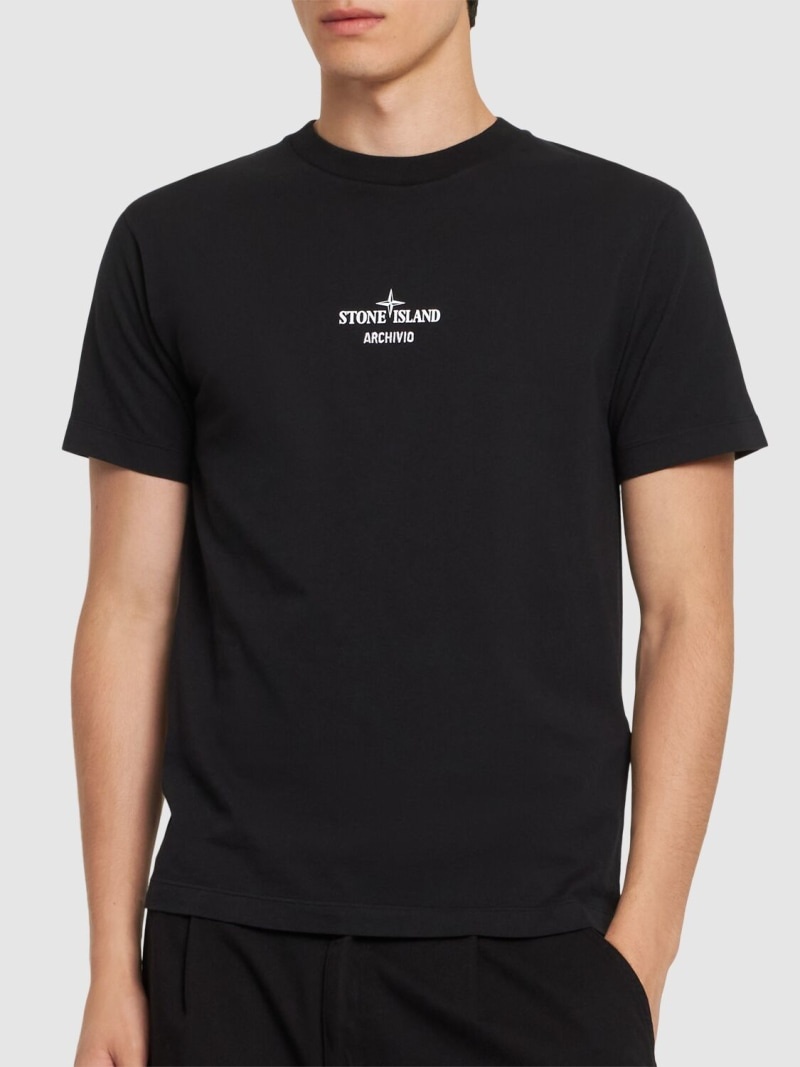 【Stone 】LuisaViaRoma short sleeve t-shirt Luisaviaroma short sleeve t-shirt - Stone Island - Men
