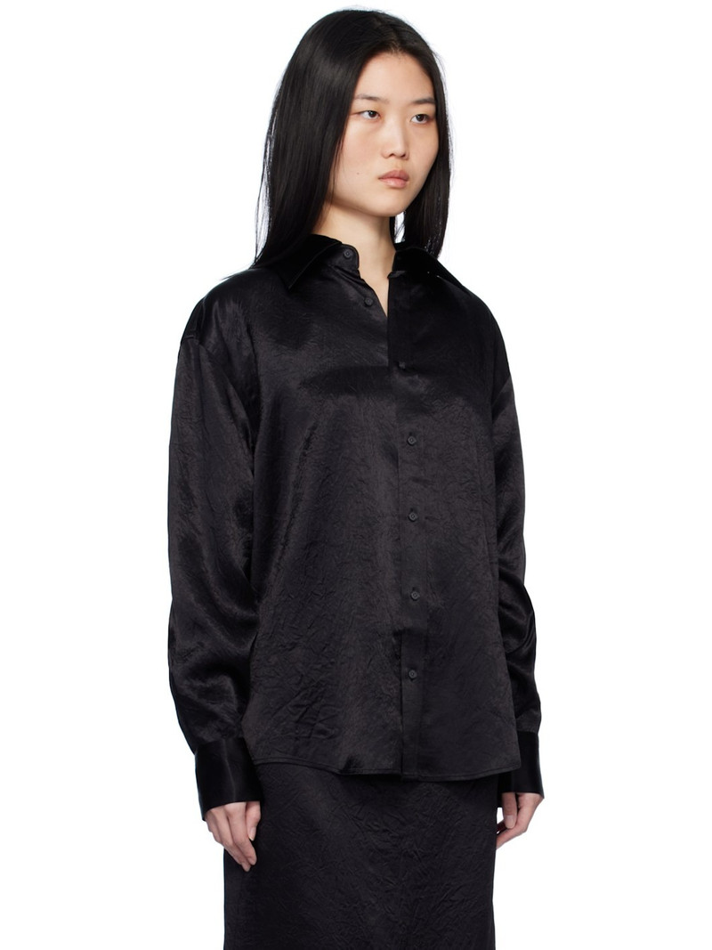 Black Crinkle Shirt 2