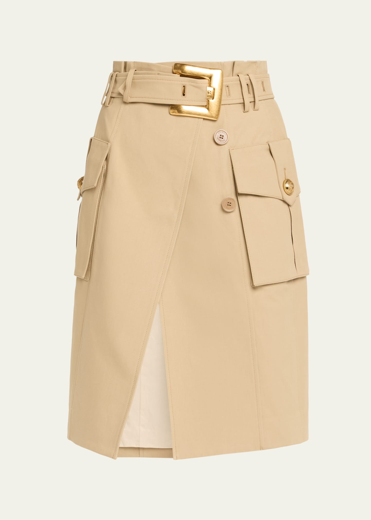 Belted Cargo Skirt - 1