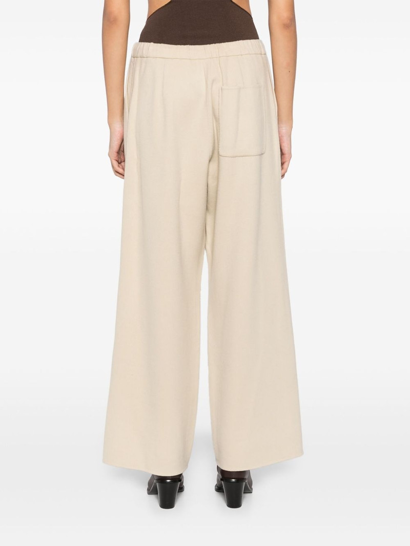 double faced string wide pants 4
