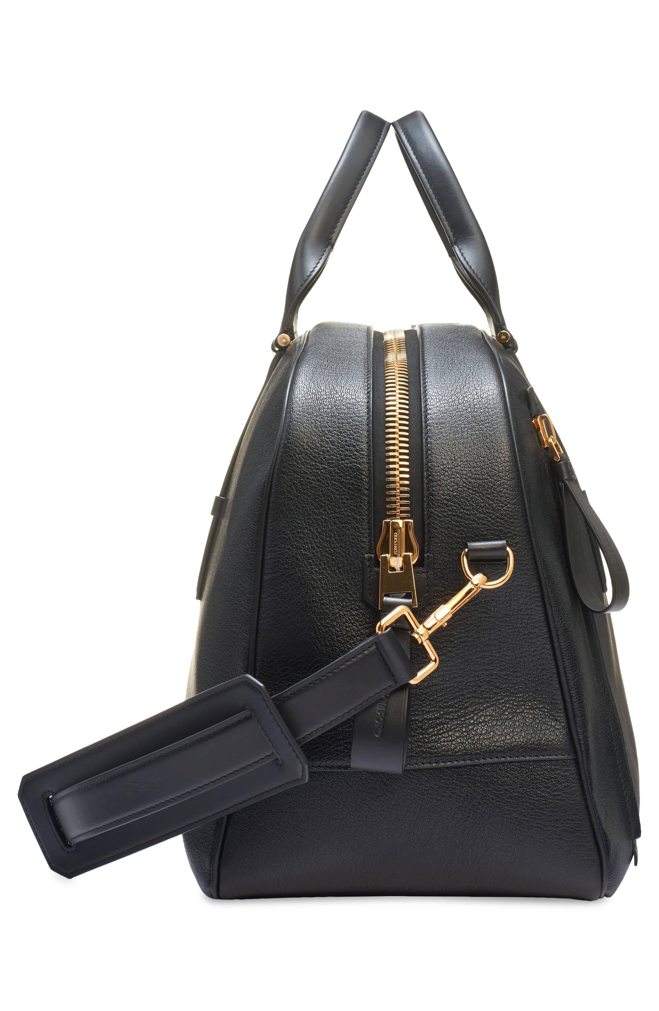 TOM FORD Buckley Leather Duffle Bag in Black at Nordstrom - 5