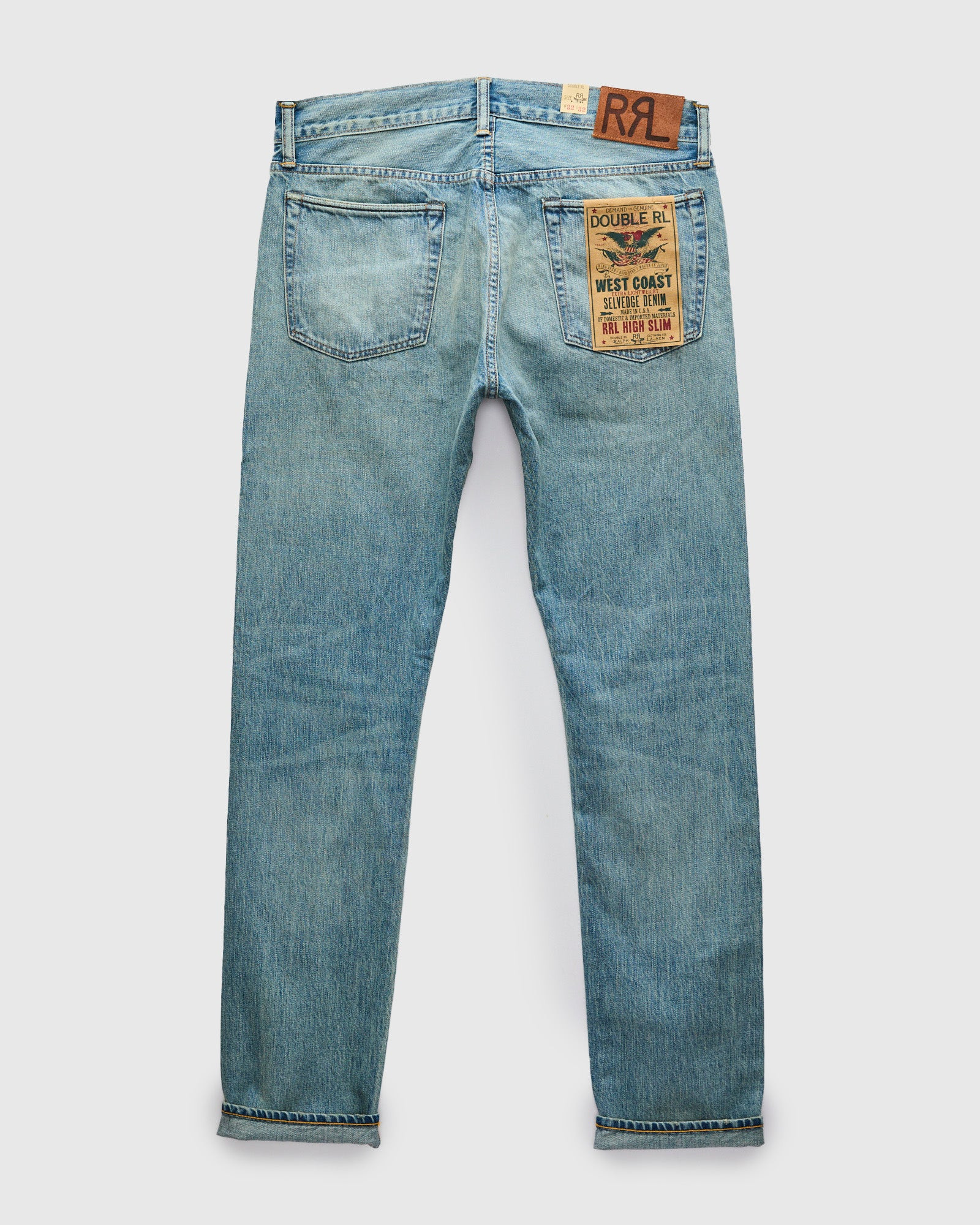 "Lawton Wash" 11oz Selvedge Denim - High Slim Fit - 3
