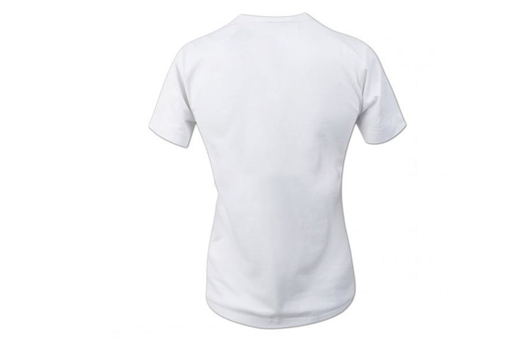 COMME des GARCONS PLAY Heart Ourlined Shape Short Sleeve Tee 'White Green' AZ-T104-051-1 - 2