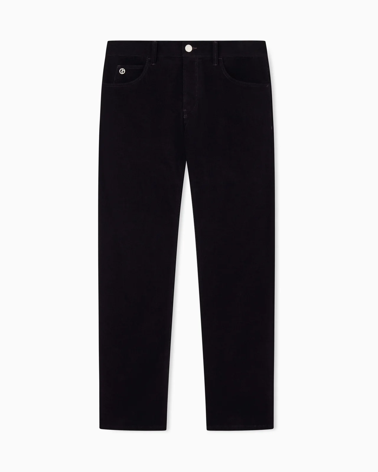 FIVE-POCKET CORDUROY TROUSERS IN A CASHMERE BLEND - 1