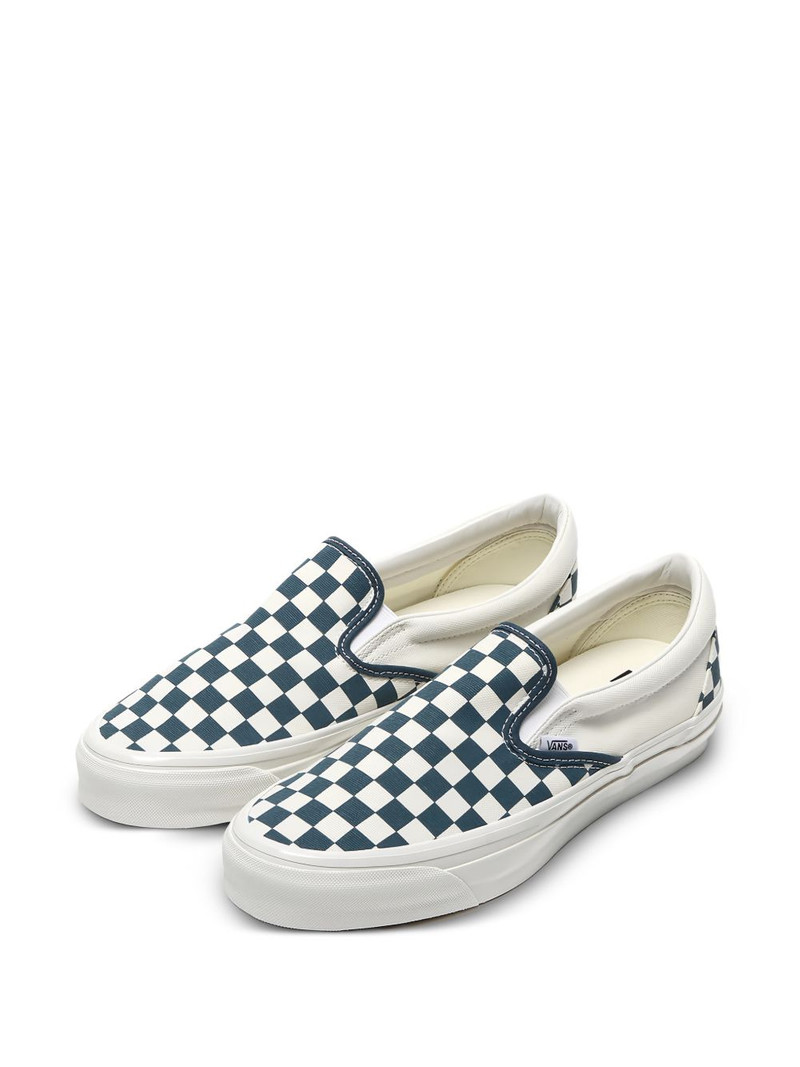 Vans checkerboard slip-on sneakers outlook
