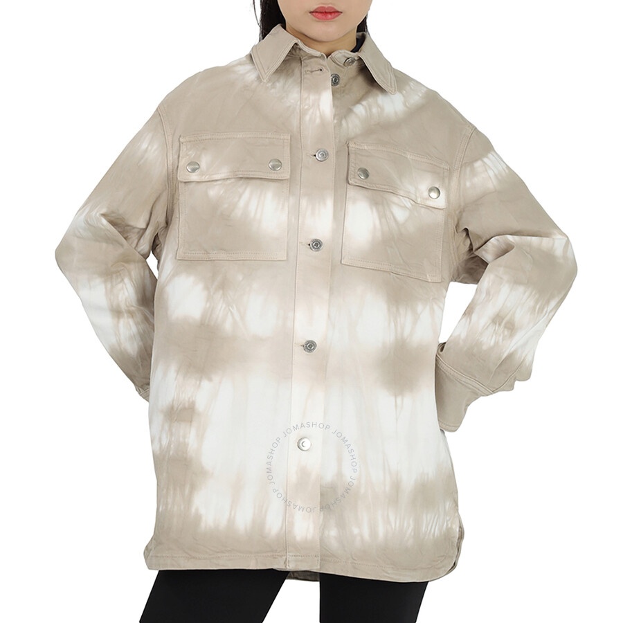 Stella Mccartney Ladies Safari Oversized Tie-dye Denim Jacket - 3