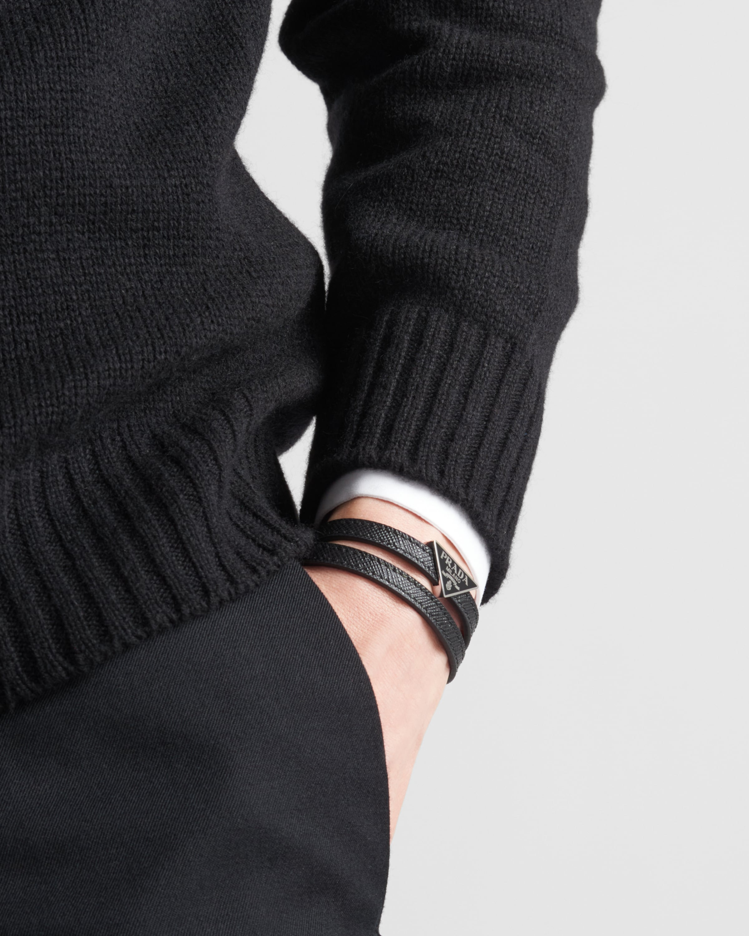 Saffiano Leather Bracelet - 2