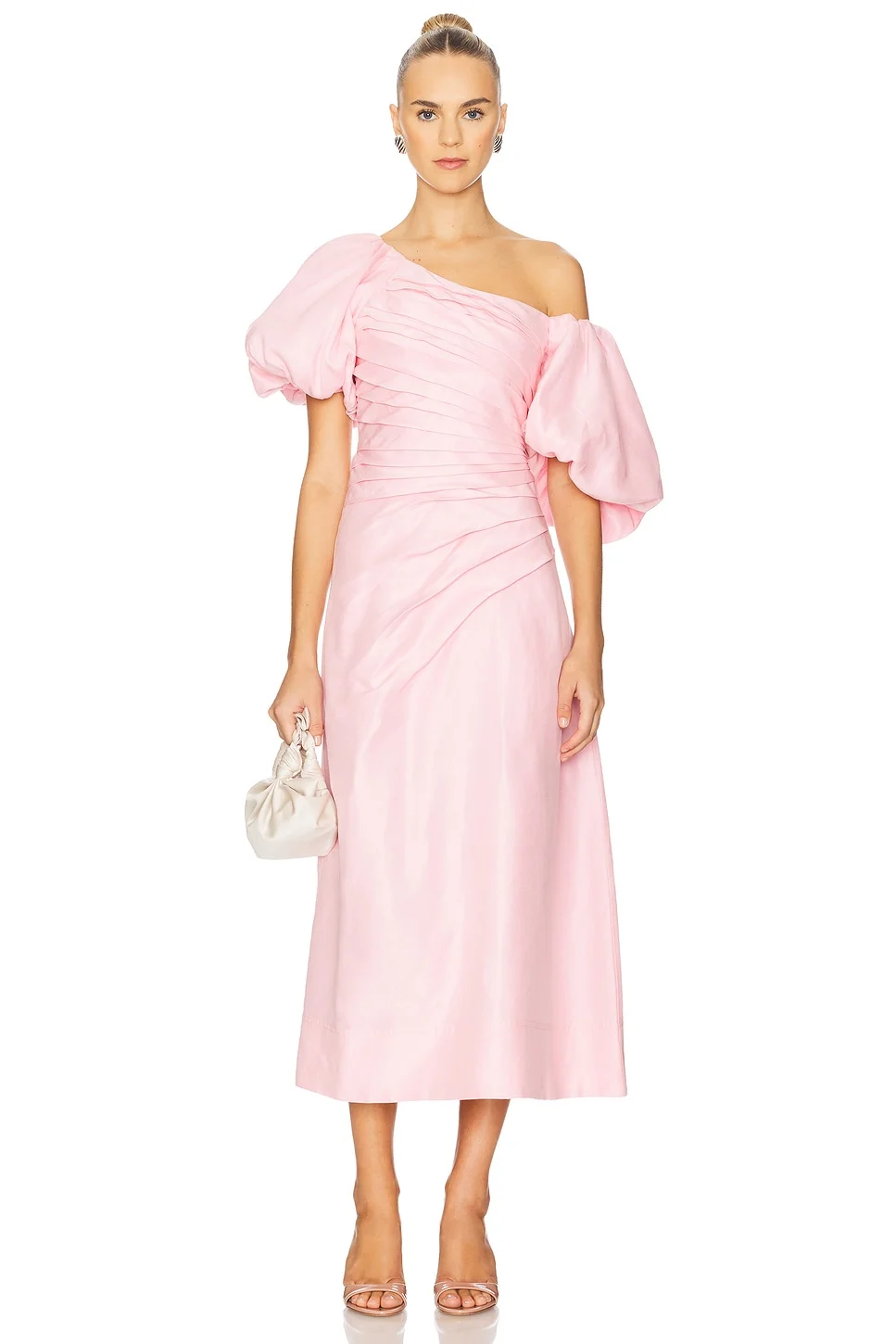 Cadence Ruched Midi Dress - 1