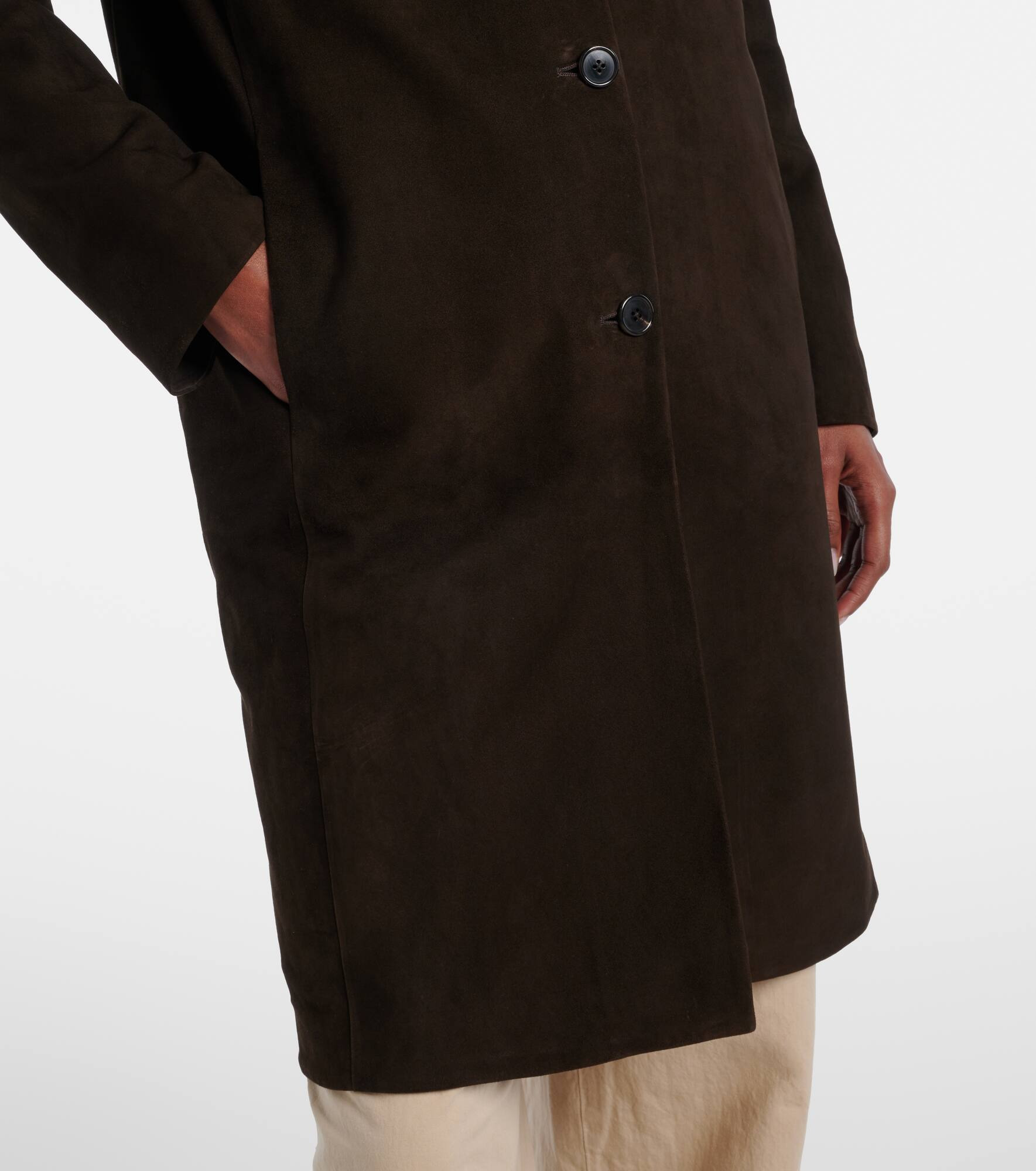 Babilonia suede coat - 5