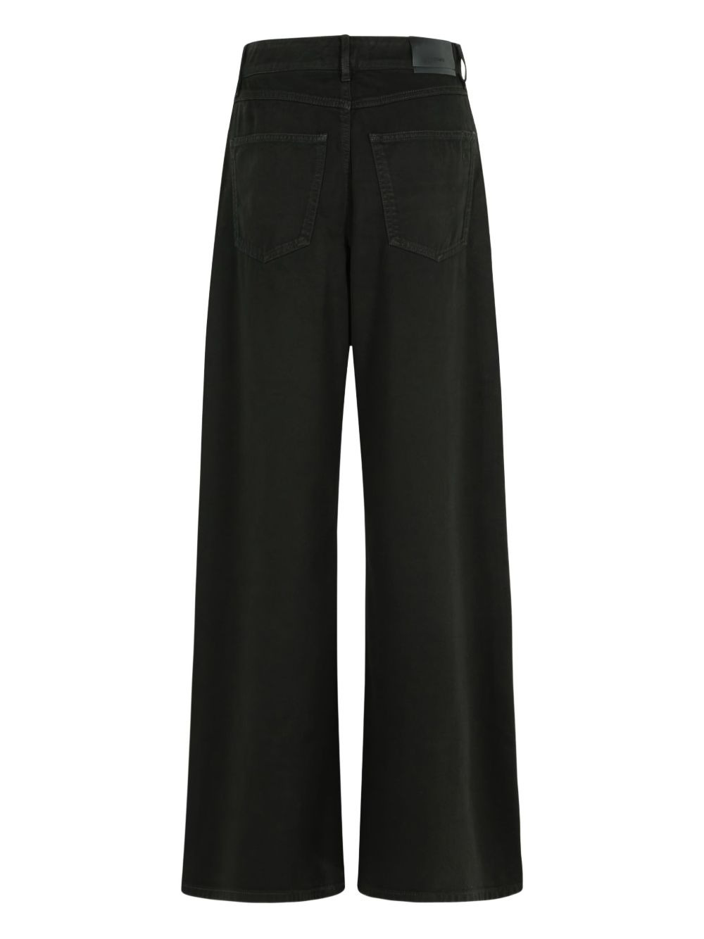 Siamese button-fastening five-pocket jeans - 2