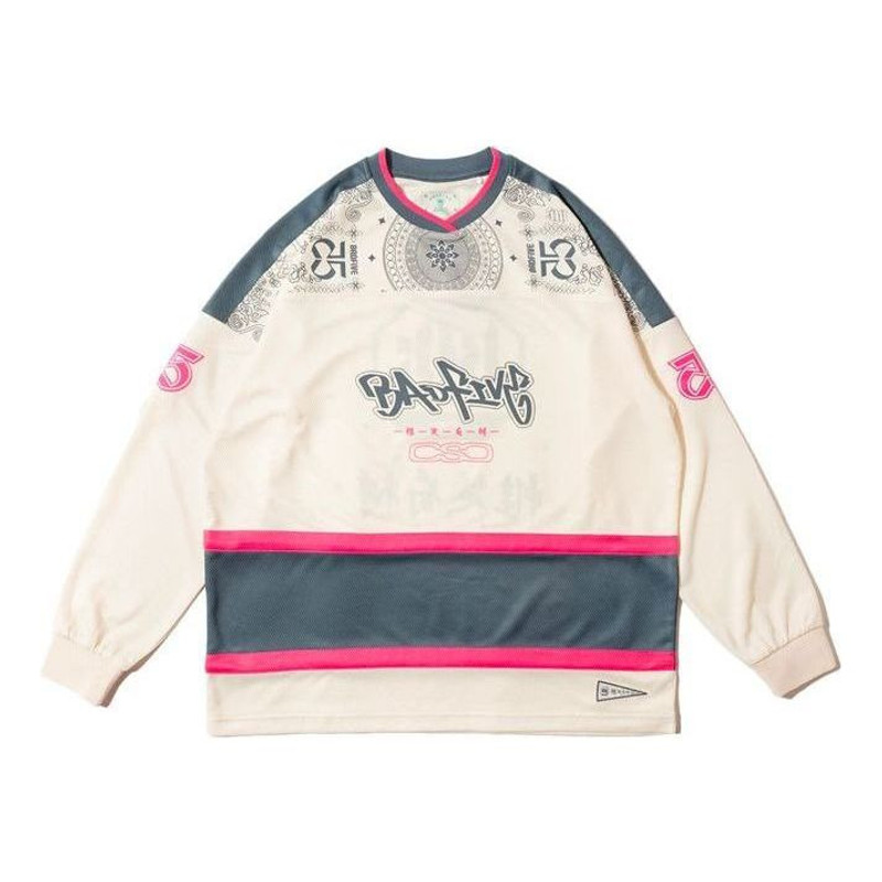 Li-Ning Sweatshirt 'Beige Navy' AAER207-1 1