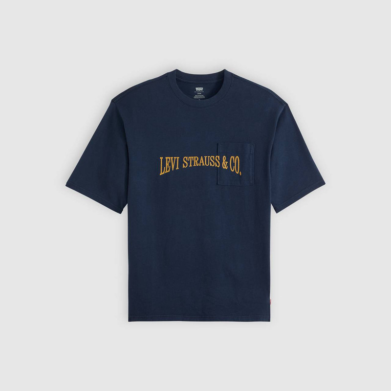 HALF-SLEEVE GRAPHIC POCKET T-SHIRT 1