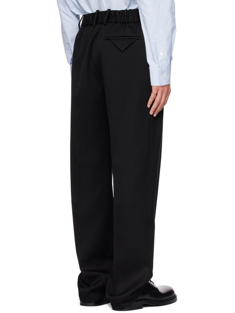 Black Elasticized Trousers 3