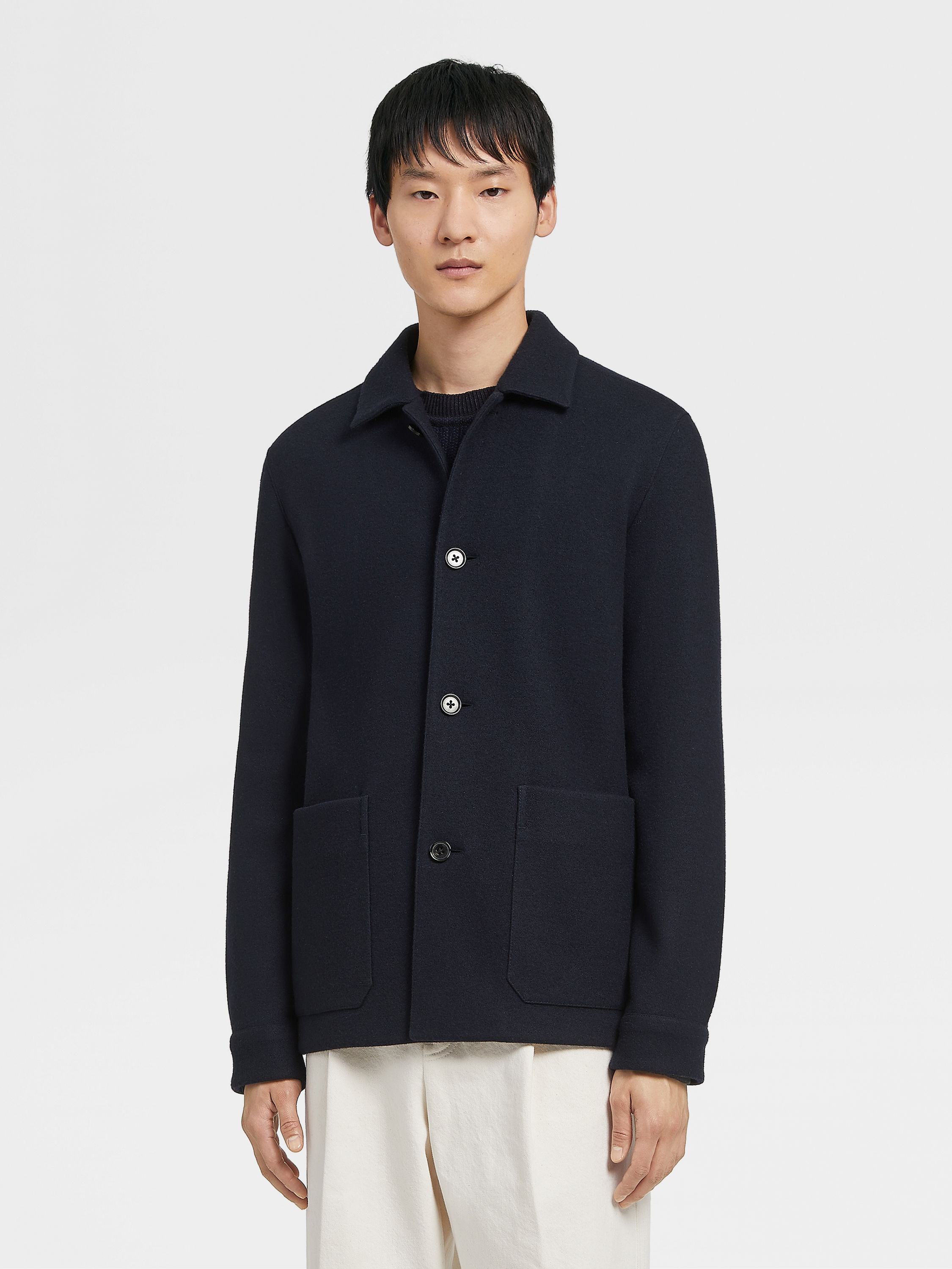 WOOL AND CASHMERE ALPE CHORE JACKET - 4