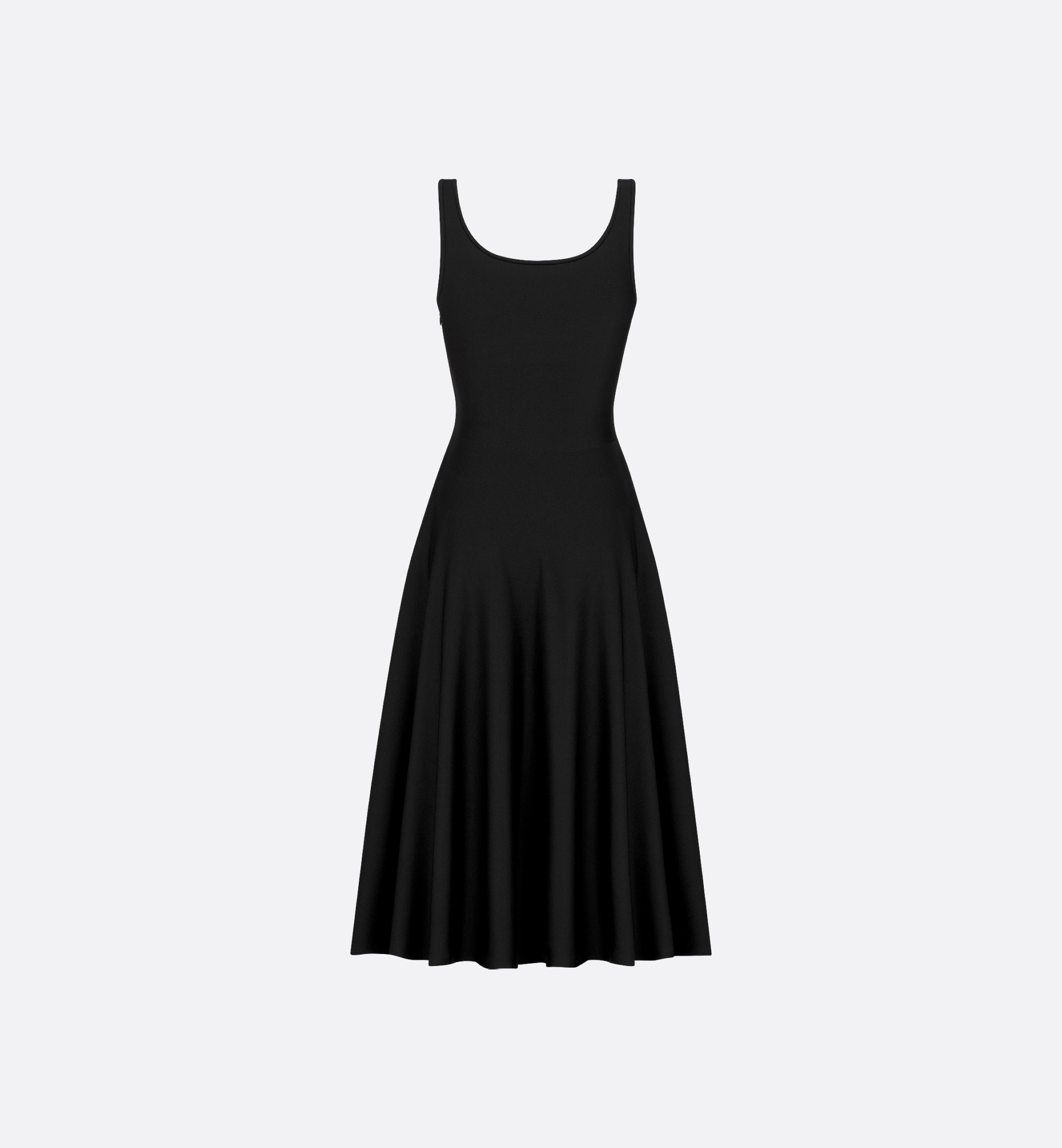 Mid-Length Flared Dress - 2