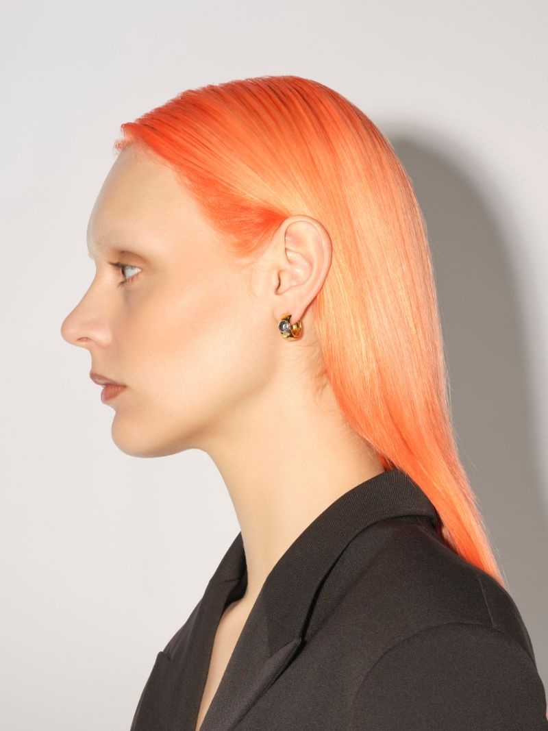 SMILEY HOOP EARRING - 2