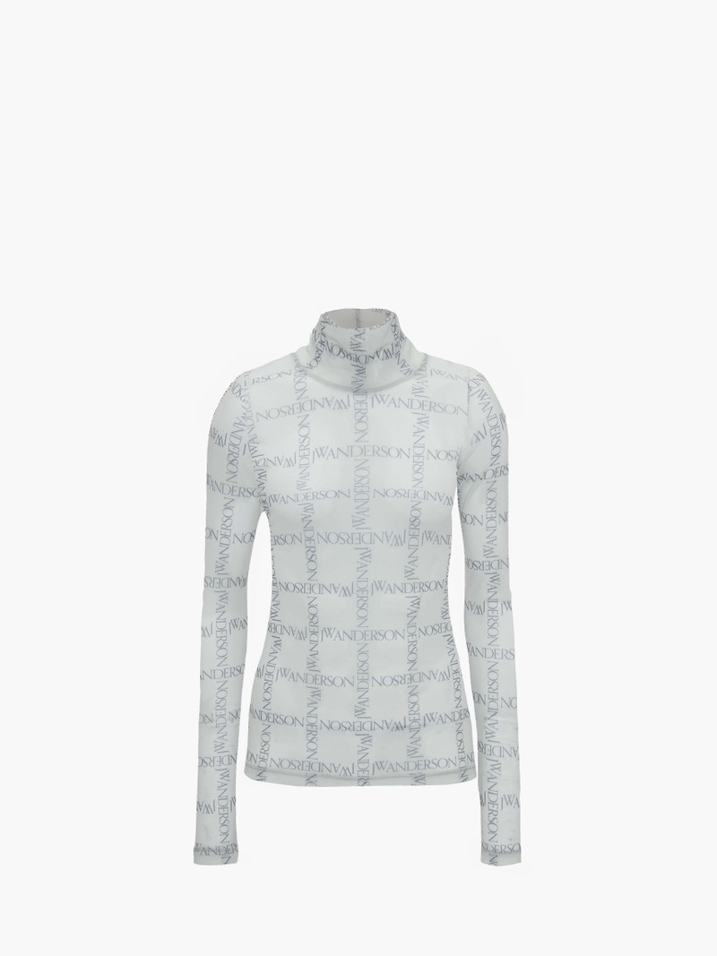 SHEER LONG SLEEVE TURTLENECK 상단 1