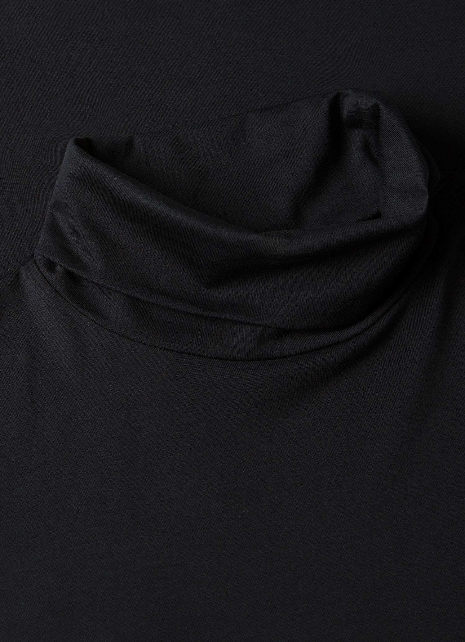 Roll Neck Heavyweight T‑shirt - 4