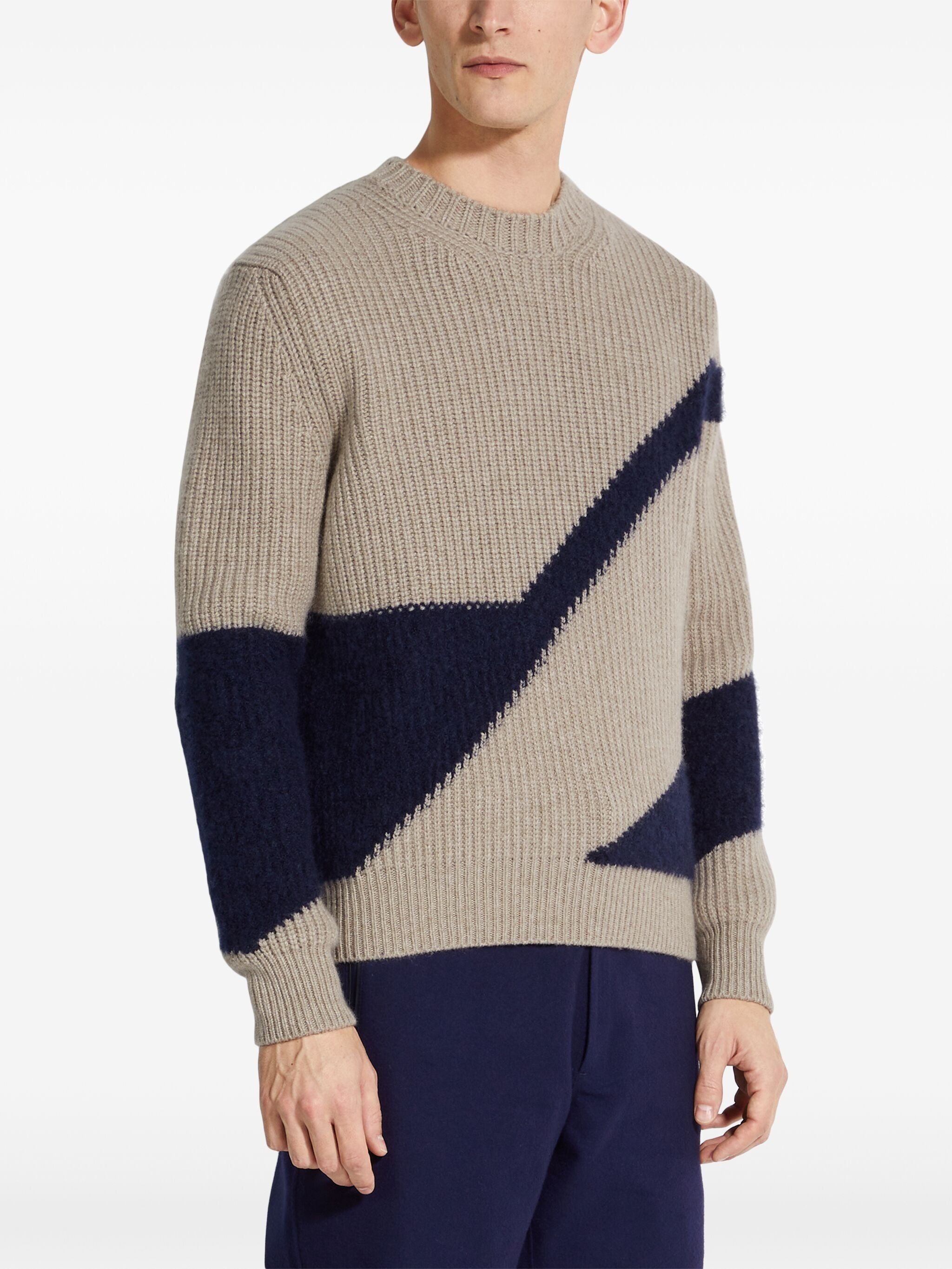 TWO-TONE JUMPER - 3