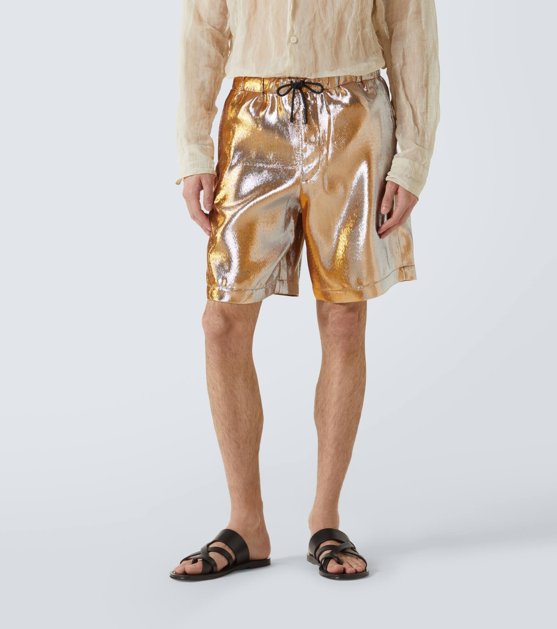 Metallic shorts - 3