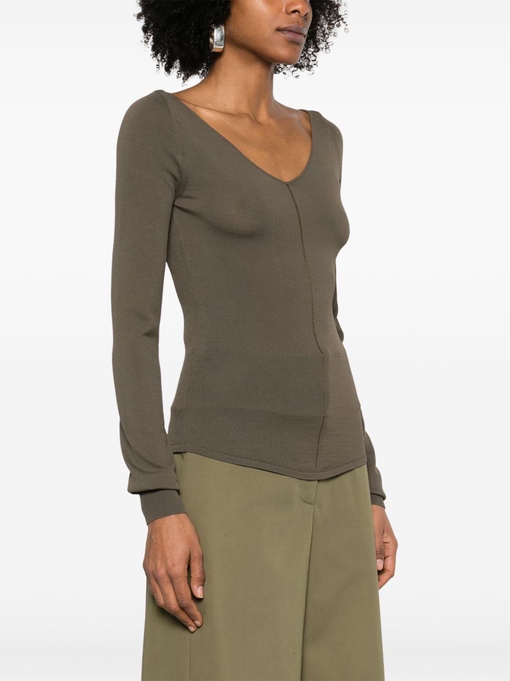 V-neck top - 3