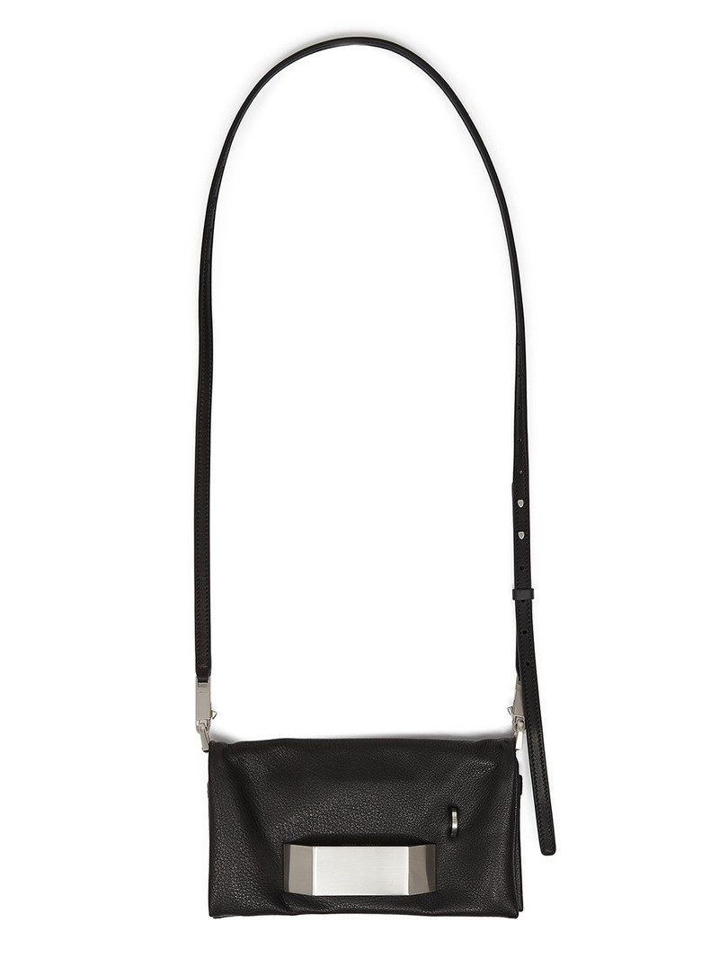 Black Small Beveled Envelope Bag 1