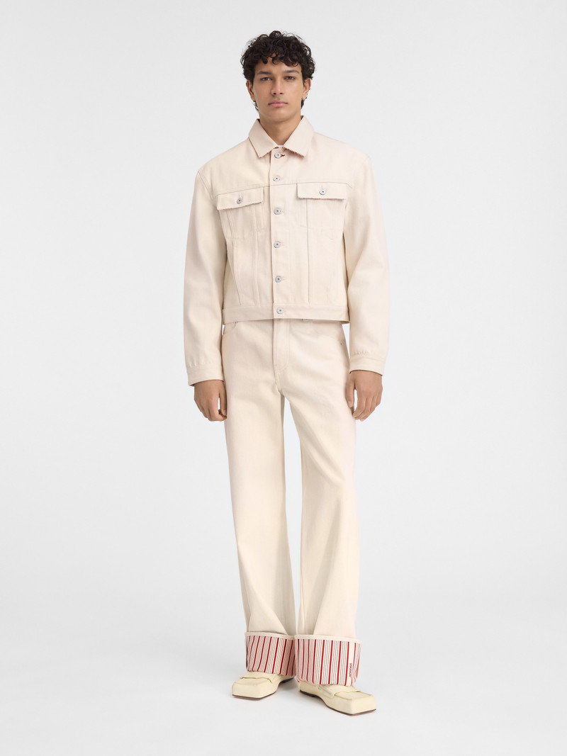 JACQUEMUS The denim de-Nîmes jacket outlook