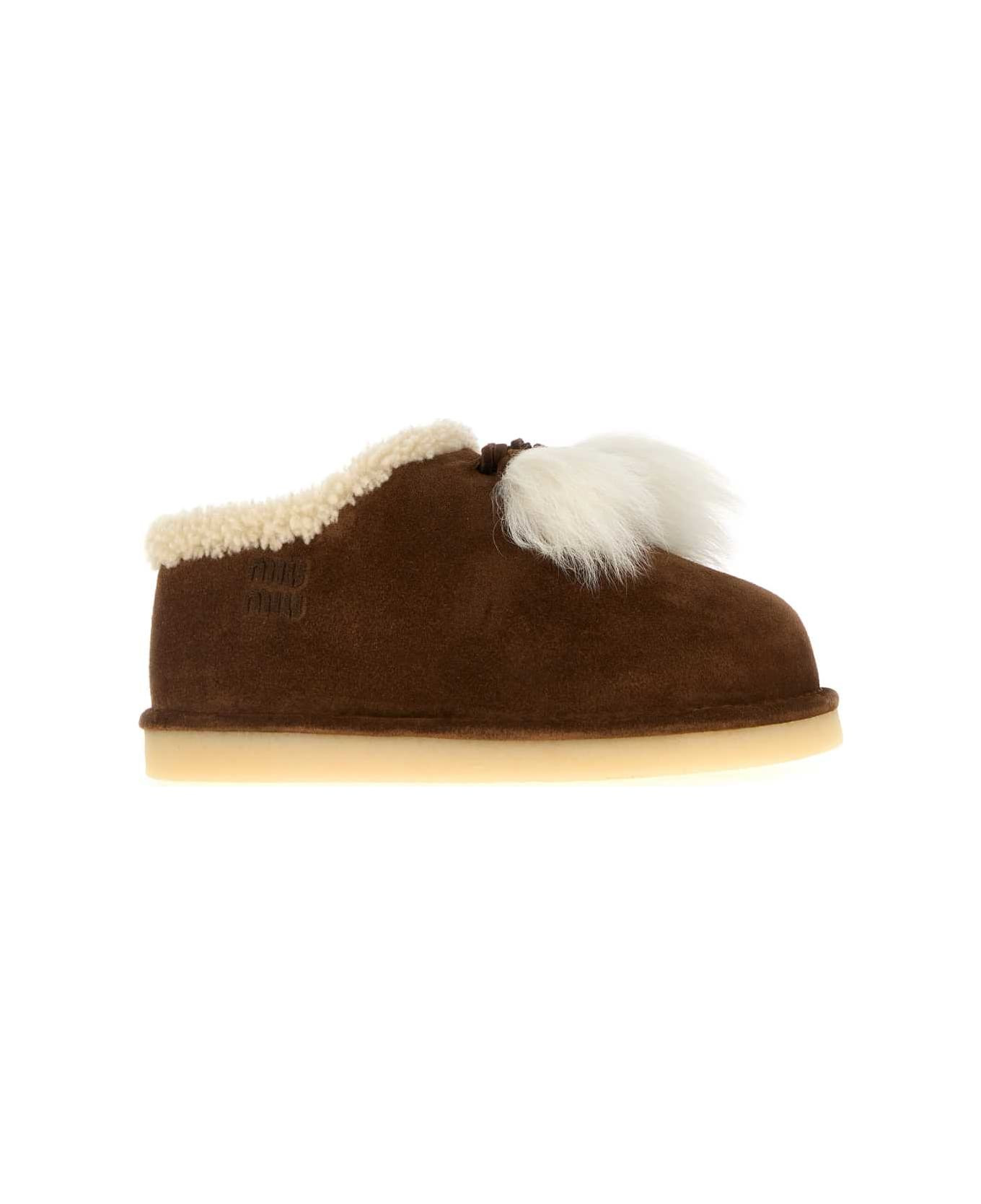 Brown Suede Ankle Boots - 2