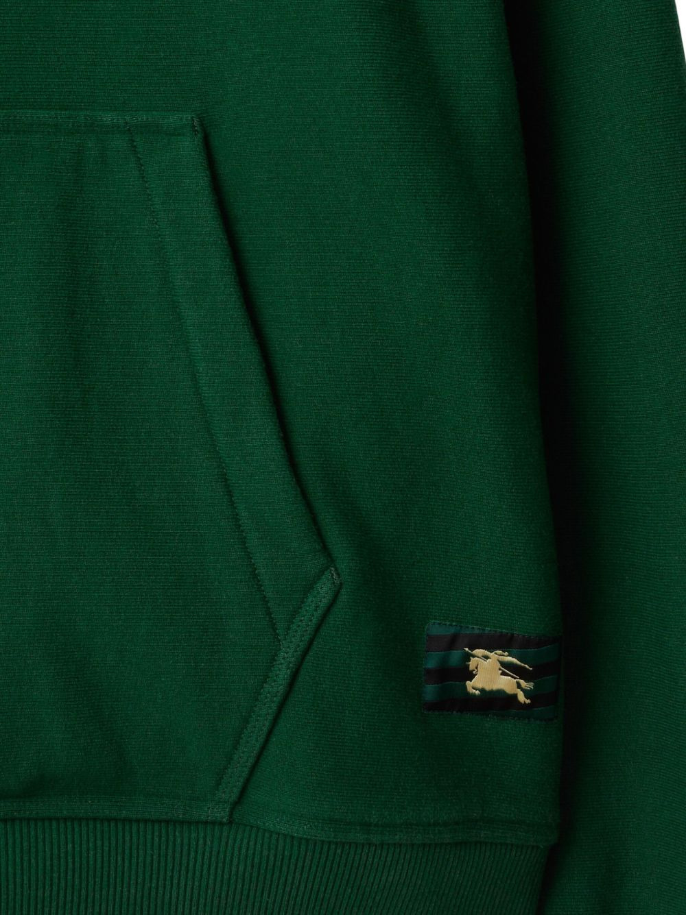 EKD drawstring cotton hoodie - 5
