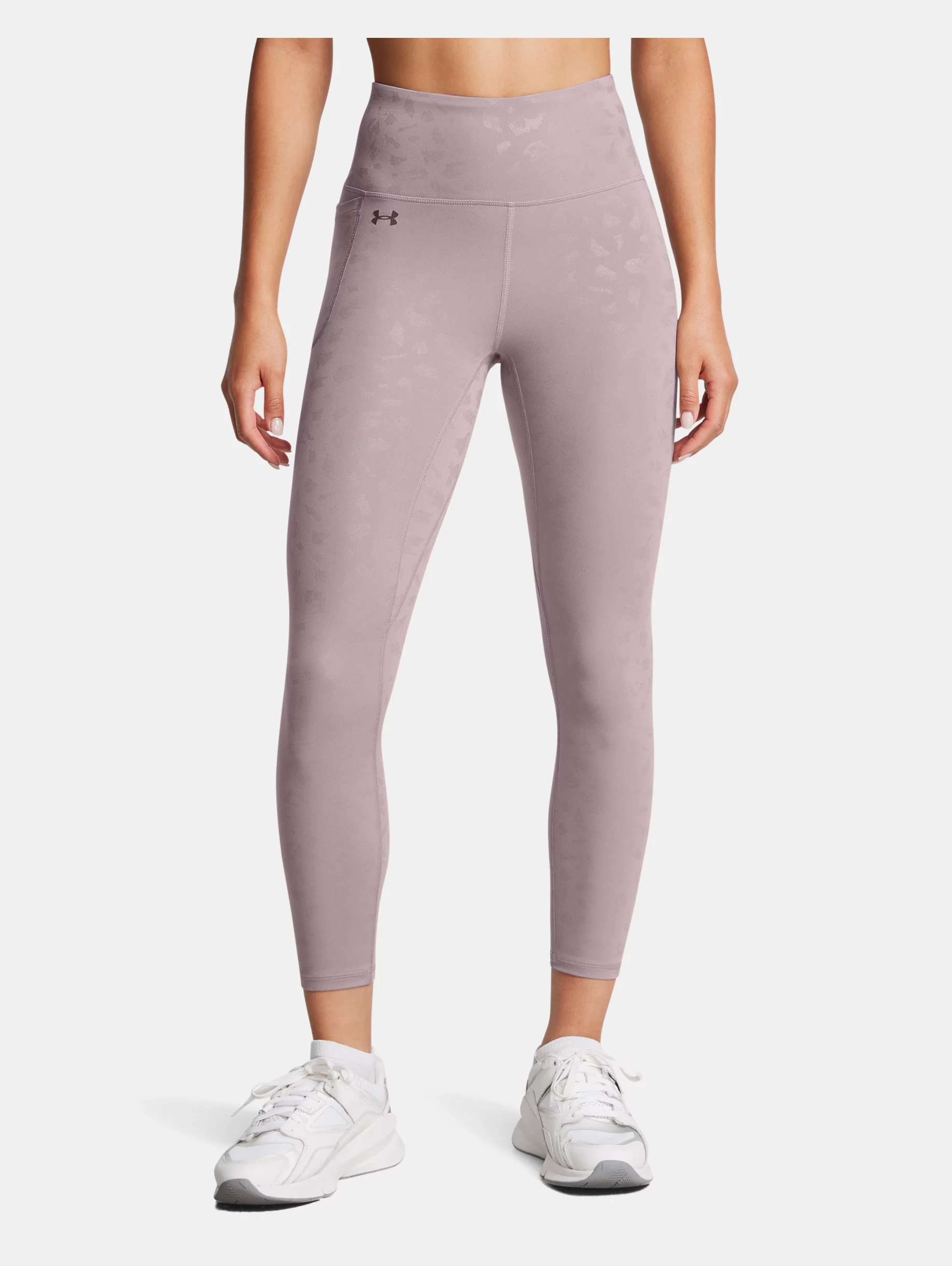 Women's UA Motion Gloss Printed Ankle Leggings - 2