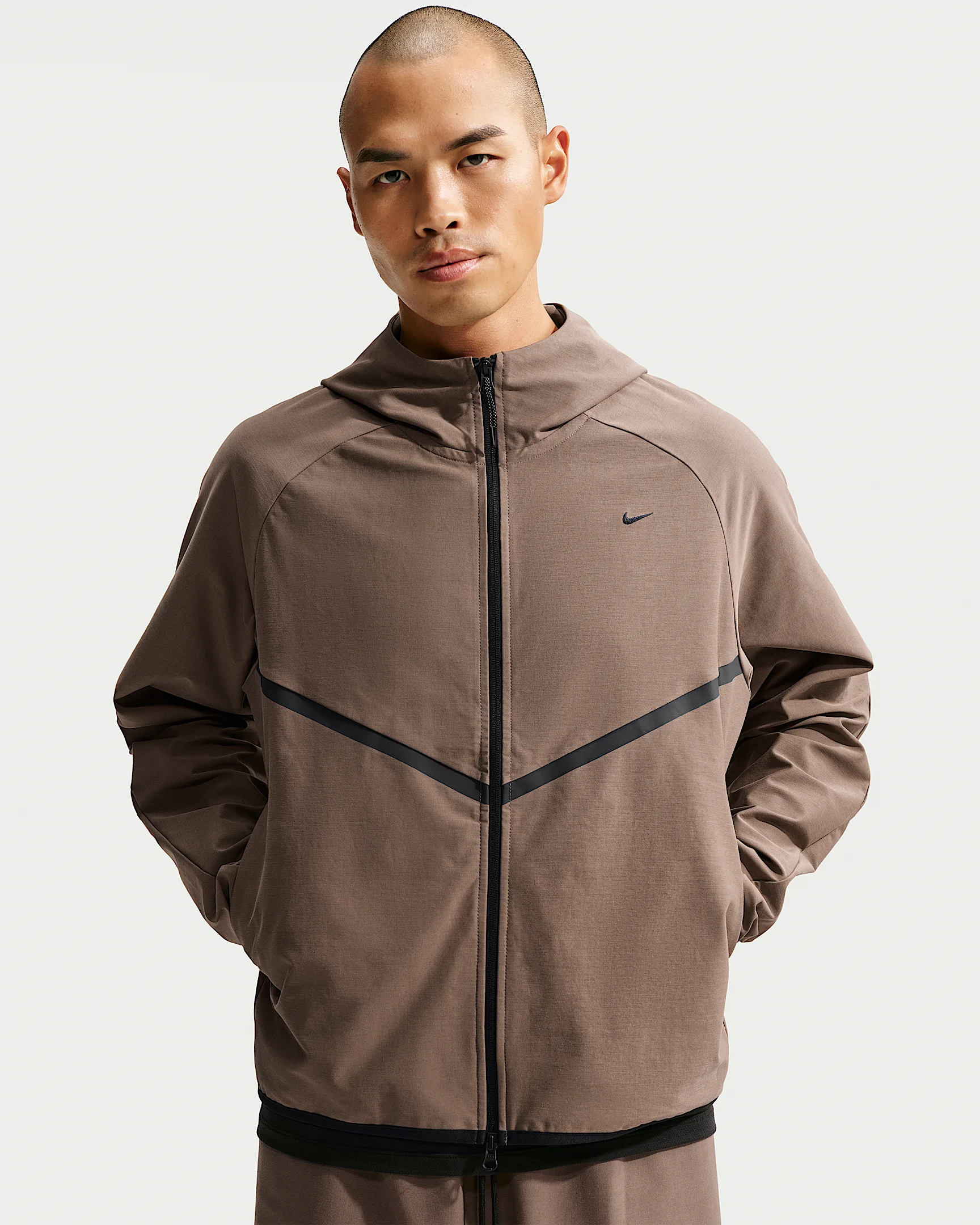 Nike Tech Men's Shori Knit Full-Zip Windrunner Jacket - 1