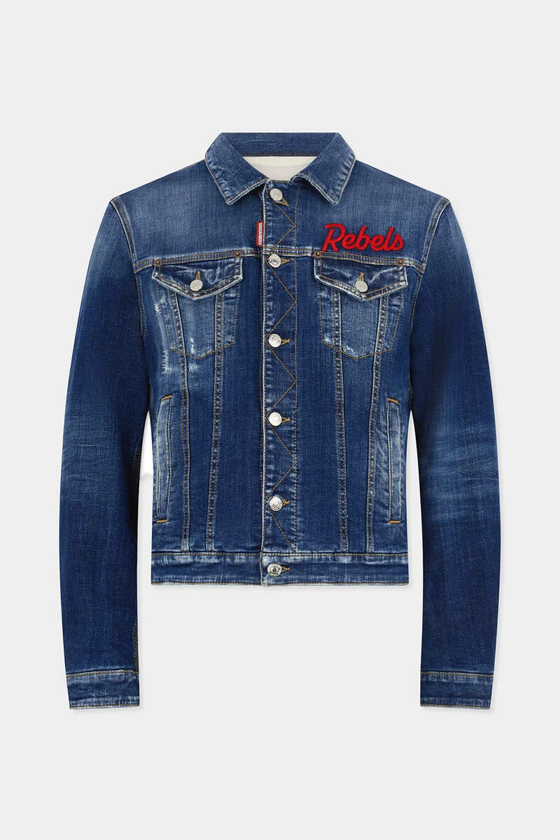 DARK SMOKER OVER JEAN JACKET - 1