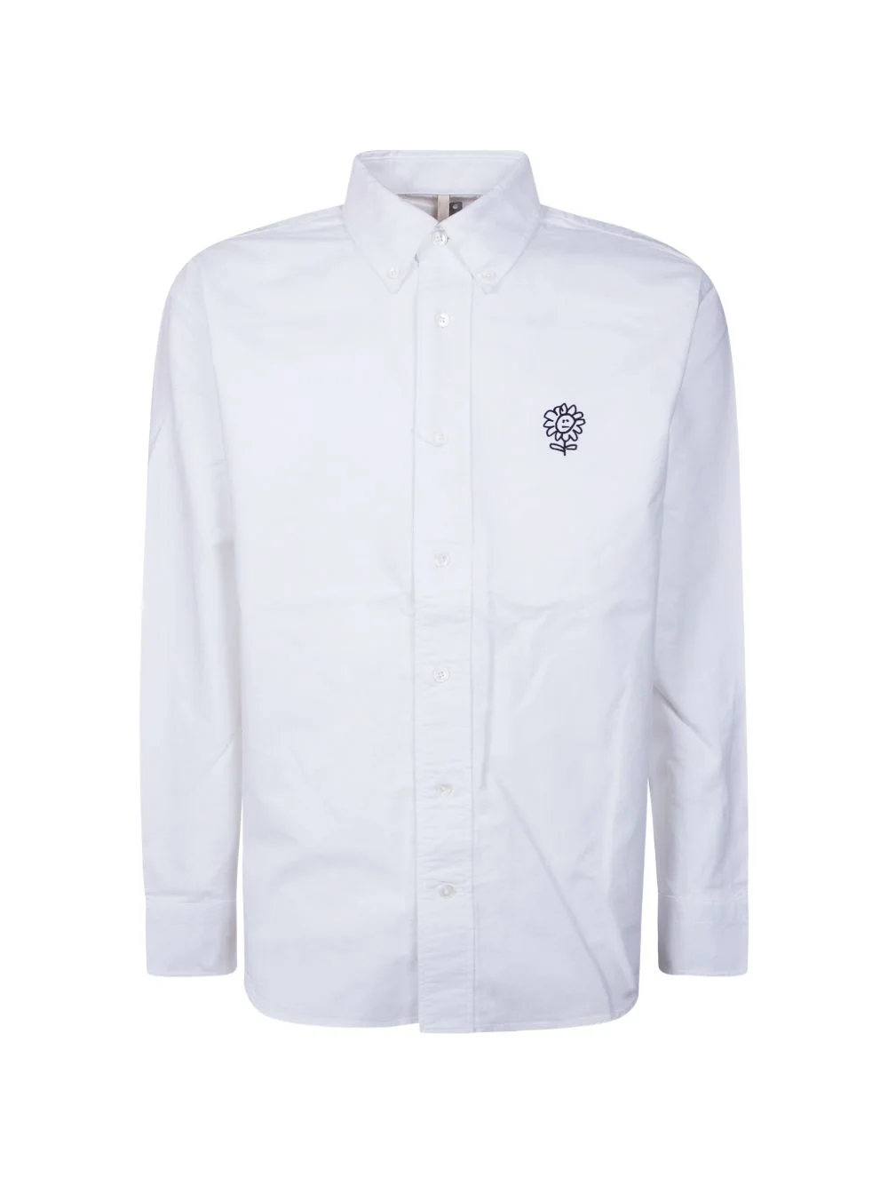 buttoned embroidered shirt - 1