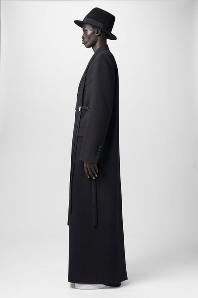 Ann Demeulemeester Dimitri Long Comfort Tailored Wrap Coat outlook