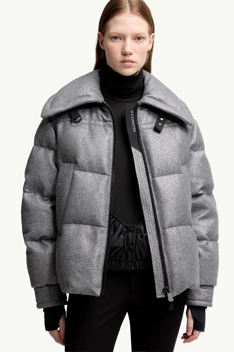 Sandane Metallic Wool Blend Short Down Jacket 6
