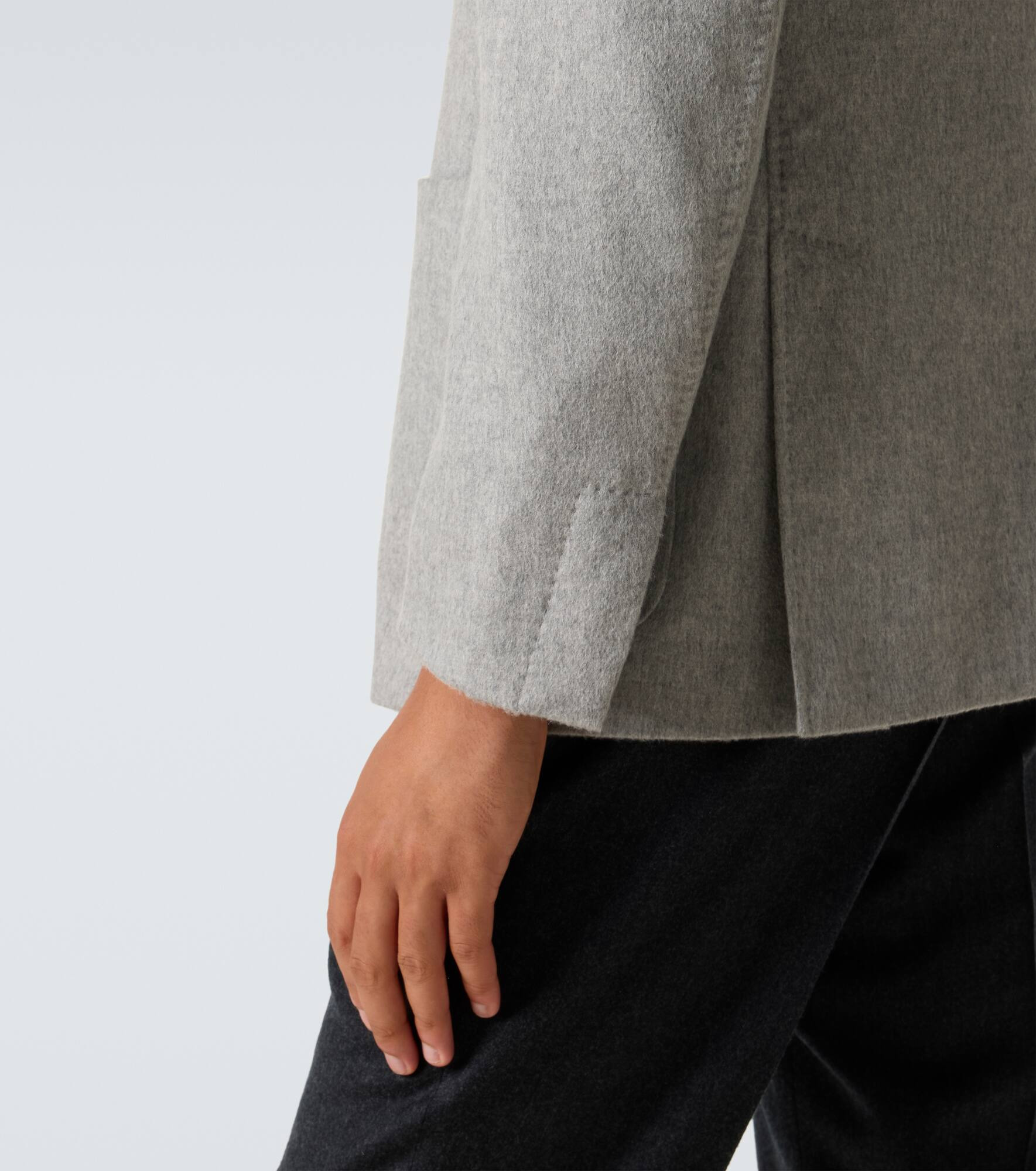 Layered cashmere blazer - 7