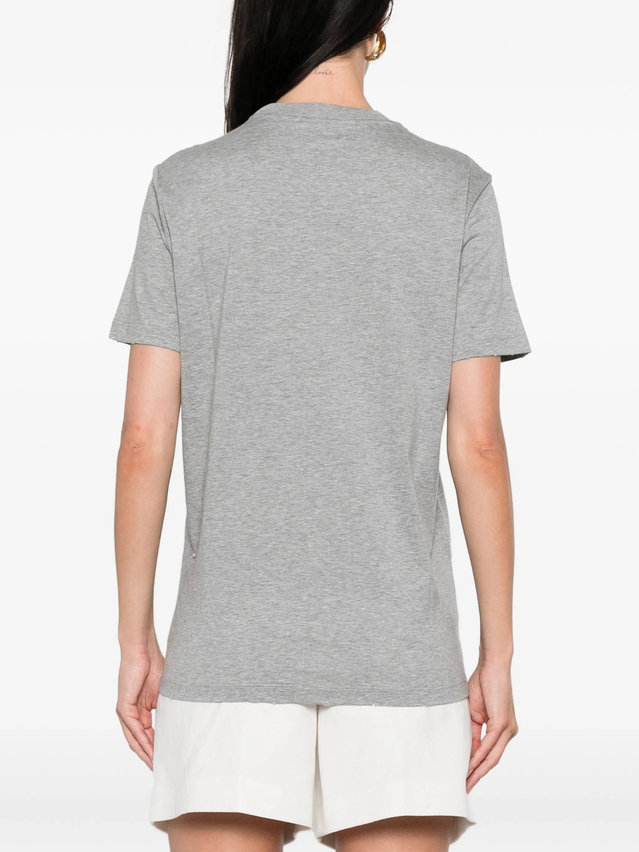 Prada Logo-plaque Cotton T-shirt - 2