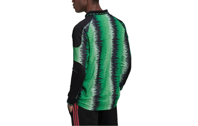 adidas adidas Manchester United 90 Goalkeeper Jersey 'Green' HP0449 outlook