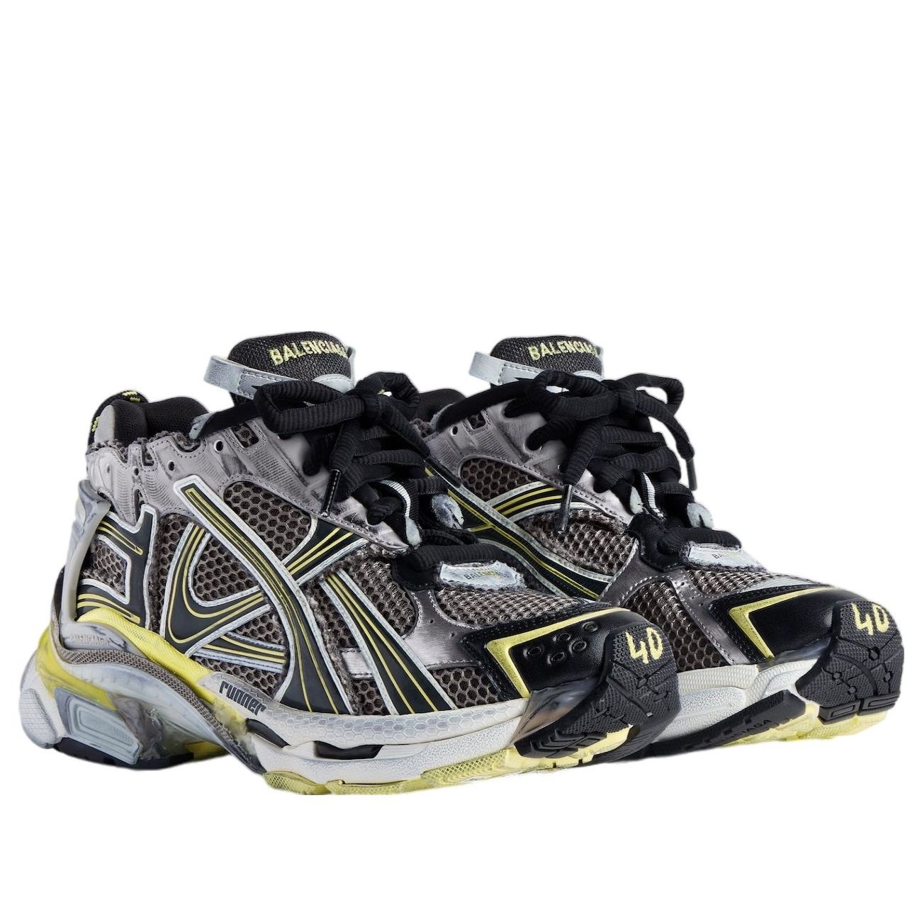 Balenciaga Runner 'Grey Yellow' 772774W3RMU1279 - 3