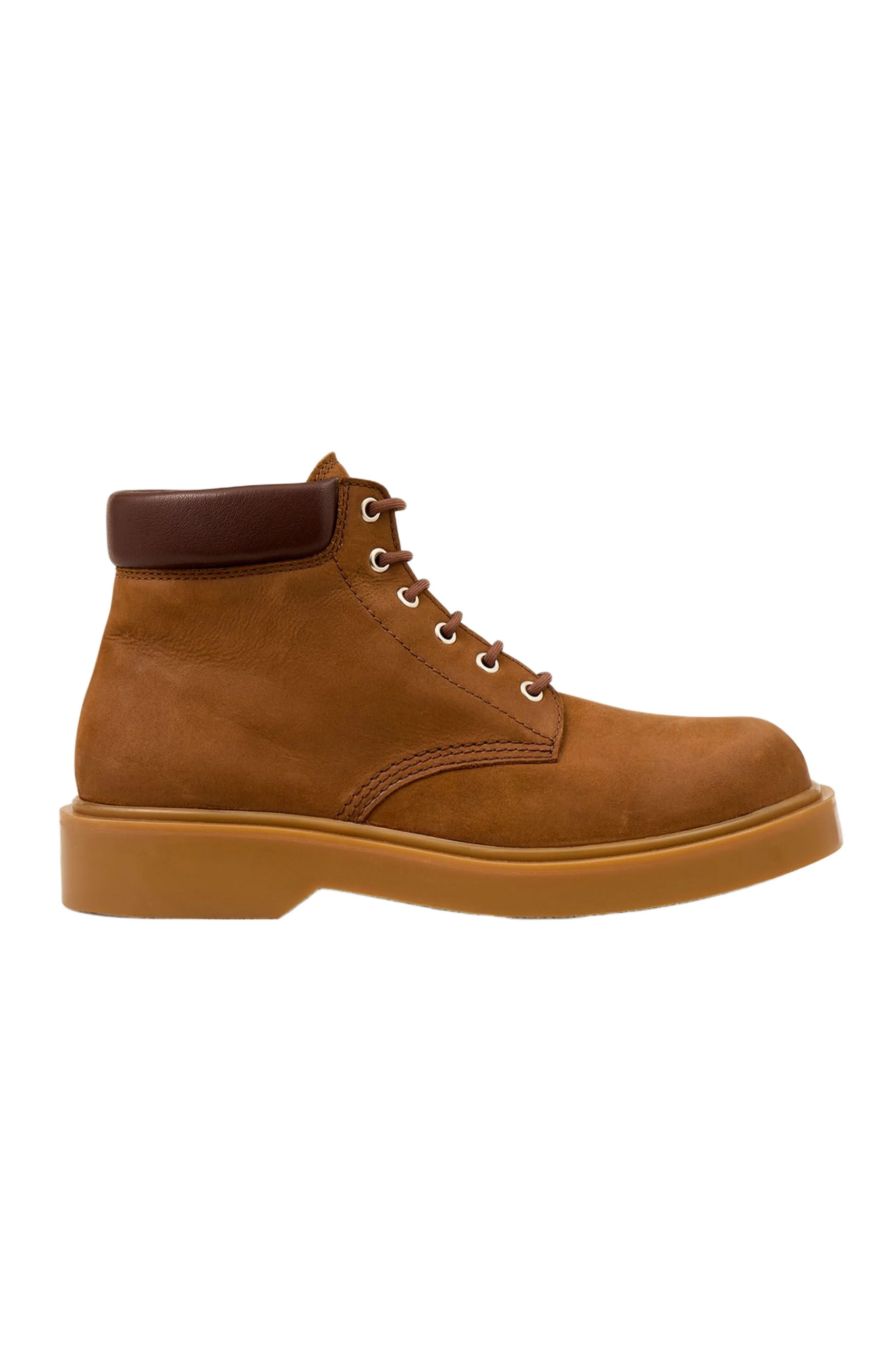 SANDRO Nubuck and leather boots in Cognac at Nordstrom - 1