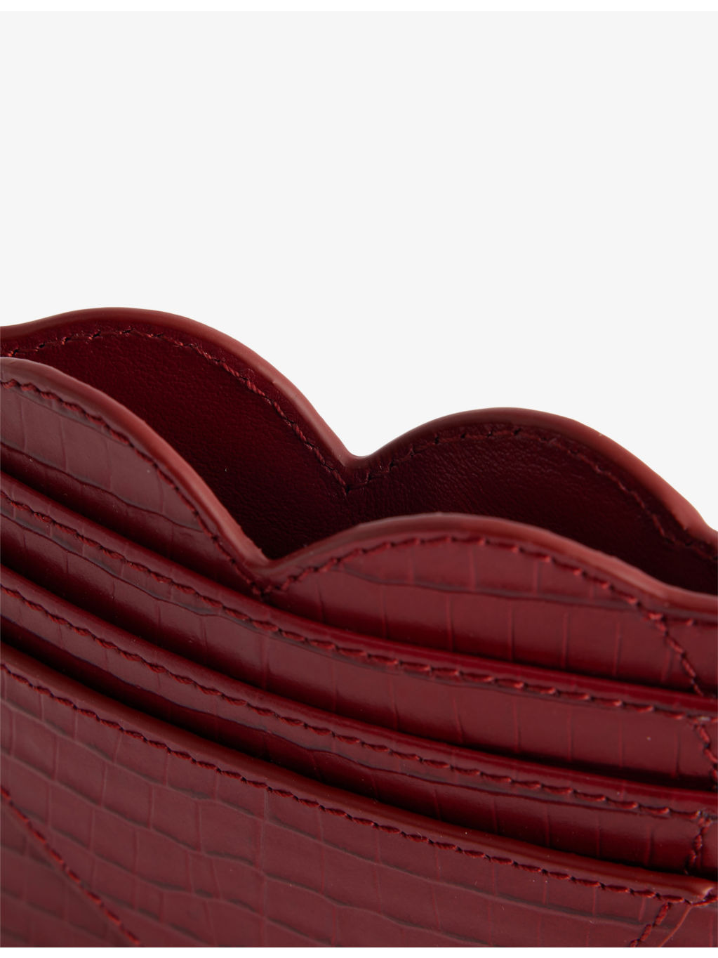 Heart Leather Card Holder - 4